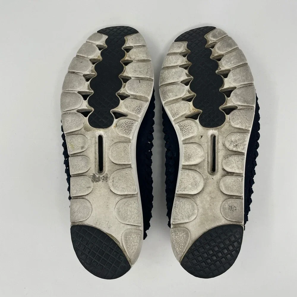 Nike Mayfly QS Woven Black Suede Breathable Lightweight Shoe Sneakers 621365-002